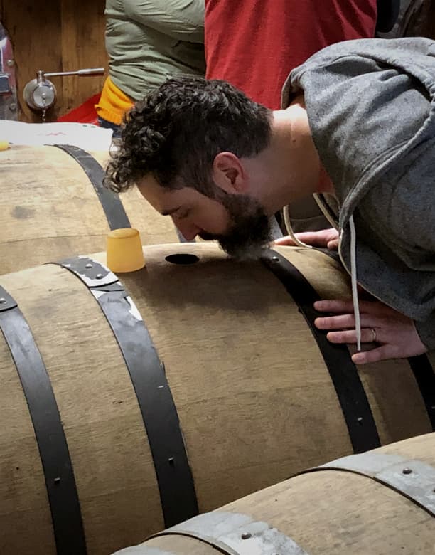 Smelling the barrels