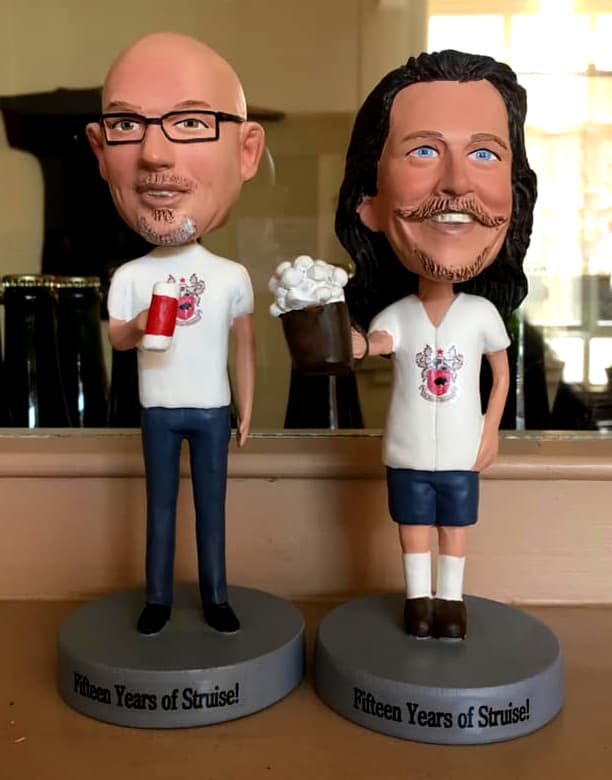 Brewing bobbleheads