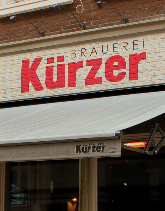 The new guy in Dusseldorf's altbier scene, Brauerei Kurzer